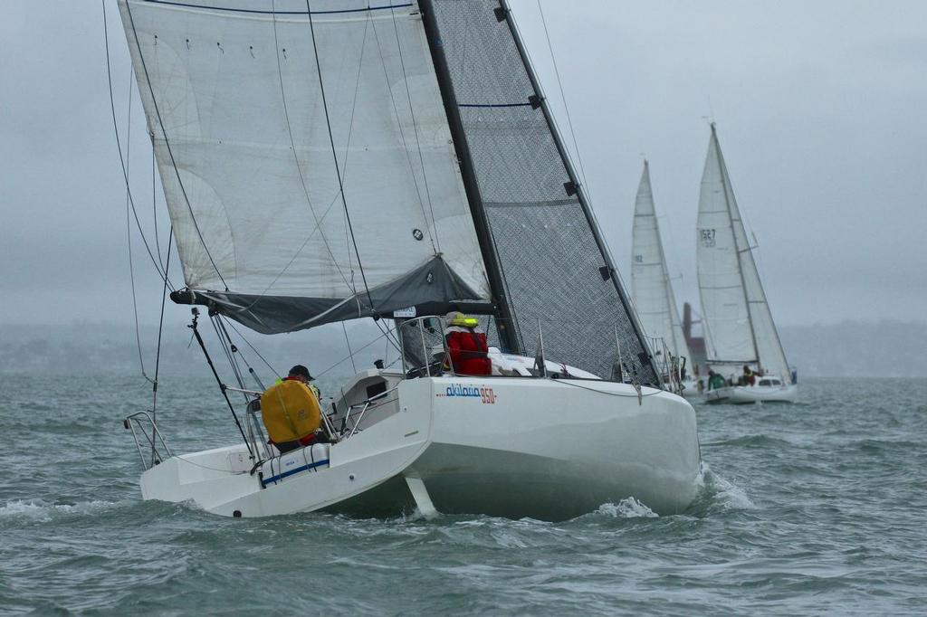 Crewless - Safety at Sea, SSANZ Two Handed Triple Series, July 12, 2014 © Richard Gladwell www.photosport.co.nz
